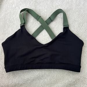 Active Booty For Everybooty Sports Bra Large Black Green